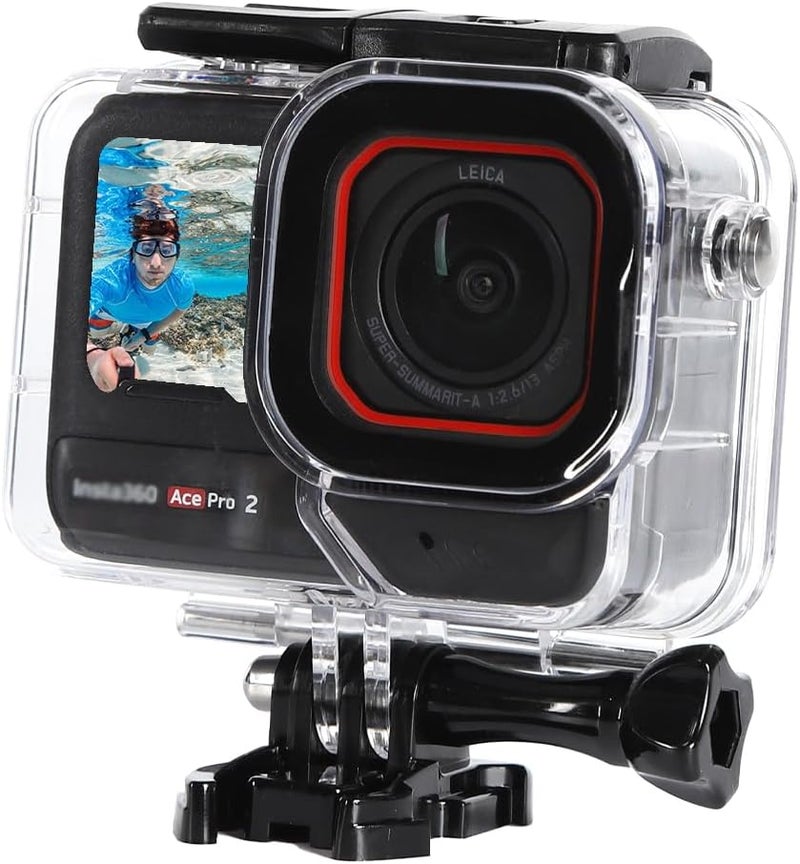 Shoot Waterproof Case with Anti-Fog Insert for Insta360 Ace Pro 2,Waterproof up to 30M/98FT, Dive Case Shell for Insta360 Ace Pro 2 Action Camera - Image 1